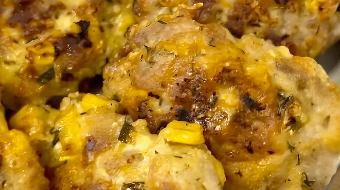 Saftige Hackschnitzel mit Mais und Käse – ein interessantes Rezept